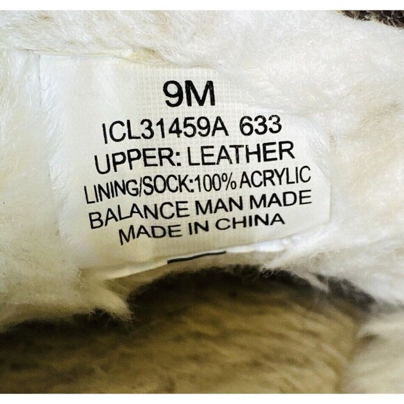 Clarks Brown Suede Mocs Women's Size US 9M Slip On Sherpa Lined Mocs - Picture 6 of 7